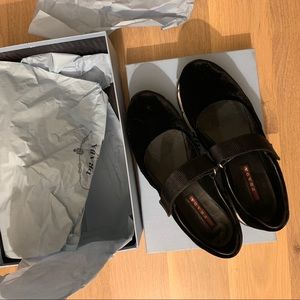 SOLD Black Prada Wavy Sole Sport Mary Jane Sneaker